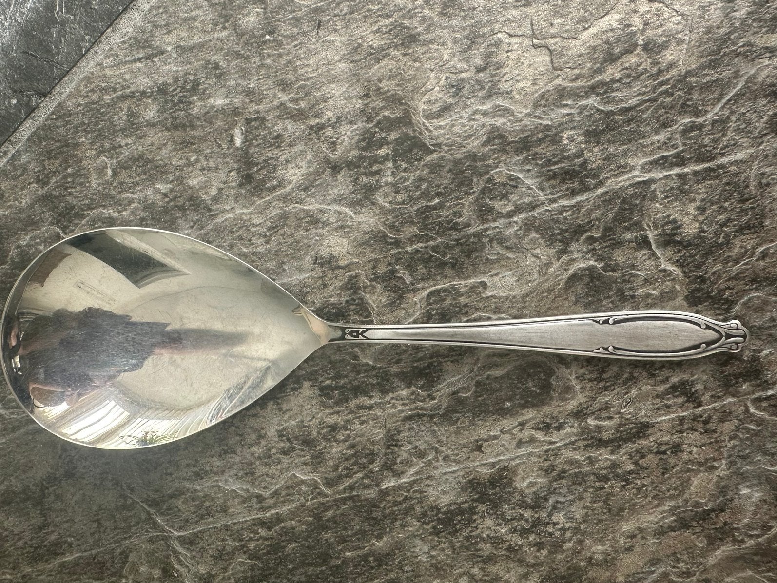 Opscheplepel Gero zilmeta model 531, Gebruikt, Gero, Los bestek, Ophalen of Verzenden