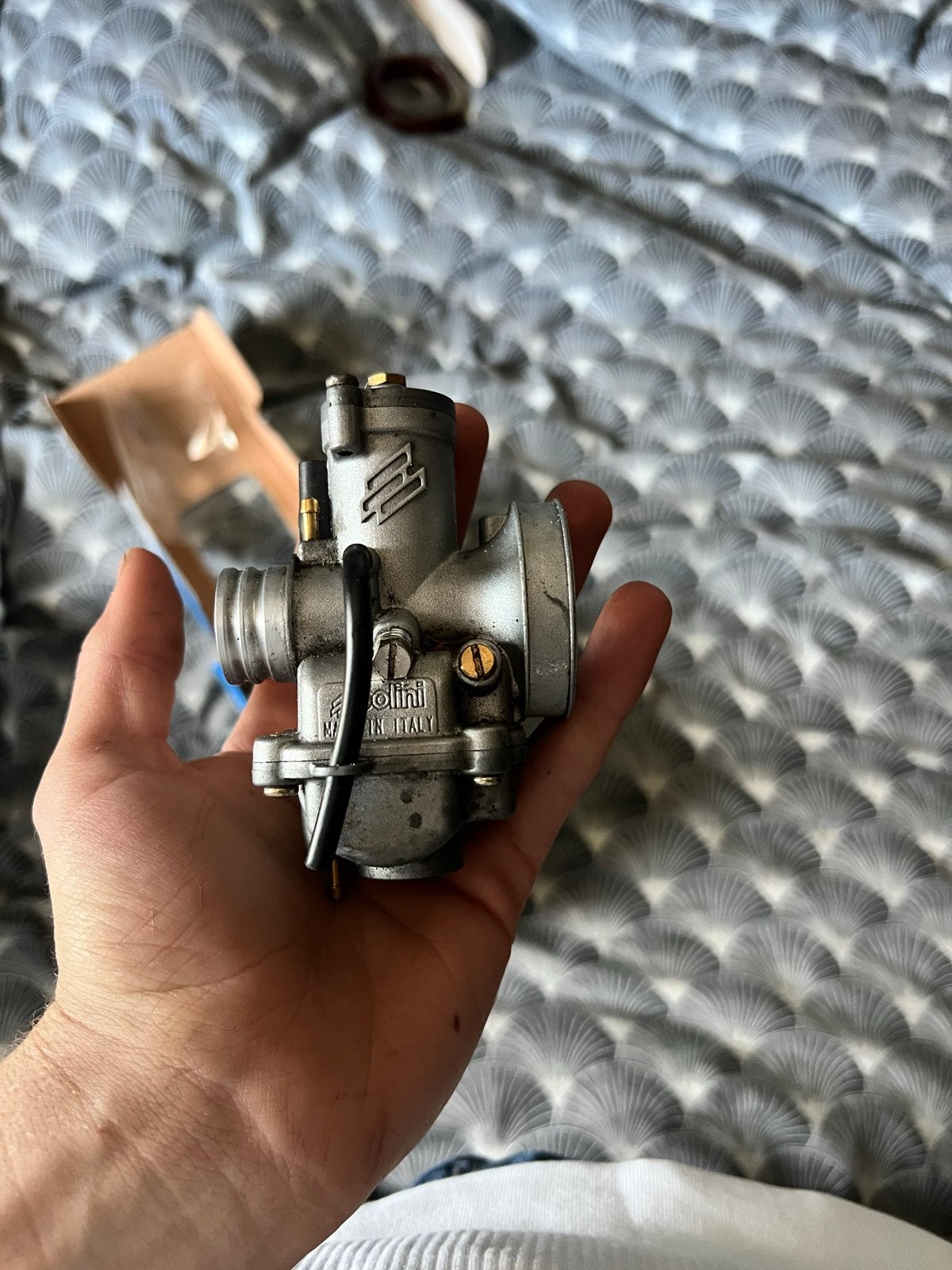 Polini 19mm CP Carburateur, Fietsen en Brommers, Brommeronderdelen | Algemeen, Ophalen of Verzenden, Zo goed als nieuw, Carburateur