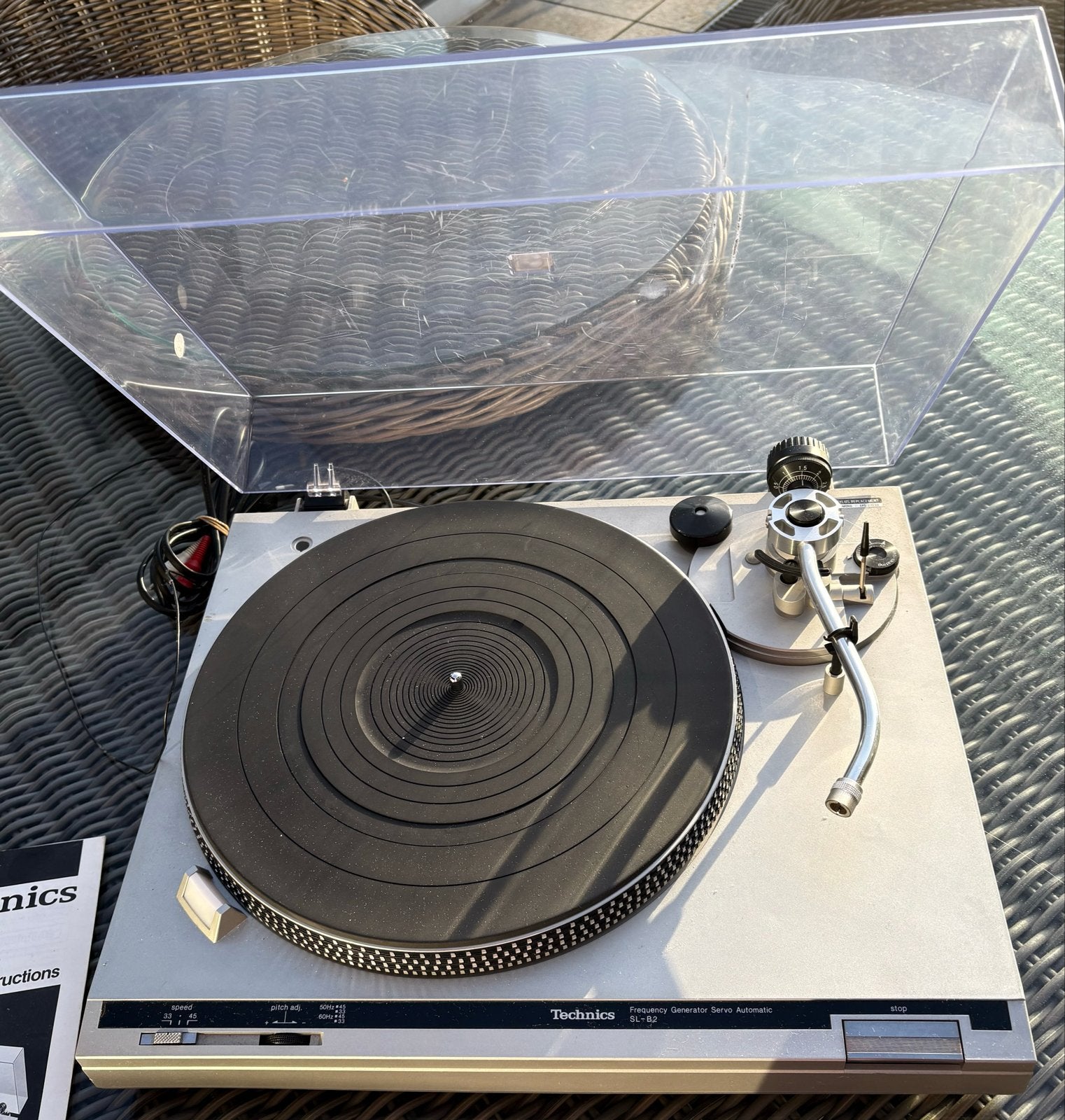 Technics SL-B2 Platenspeler - Werkt perfect!, Gebruikt, Automatisch, Ophalen of Verzenden, Platenspeler
