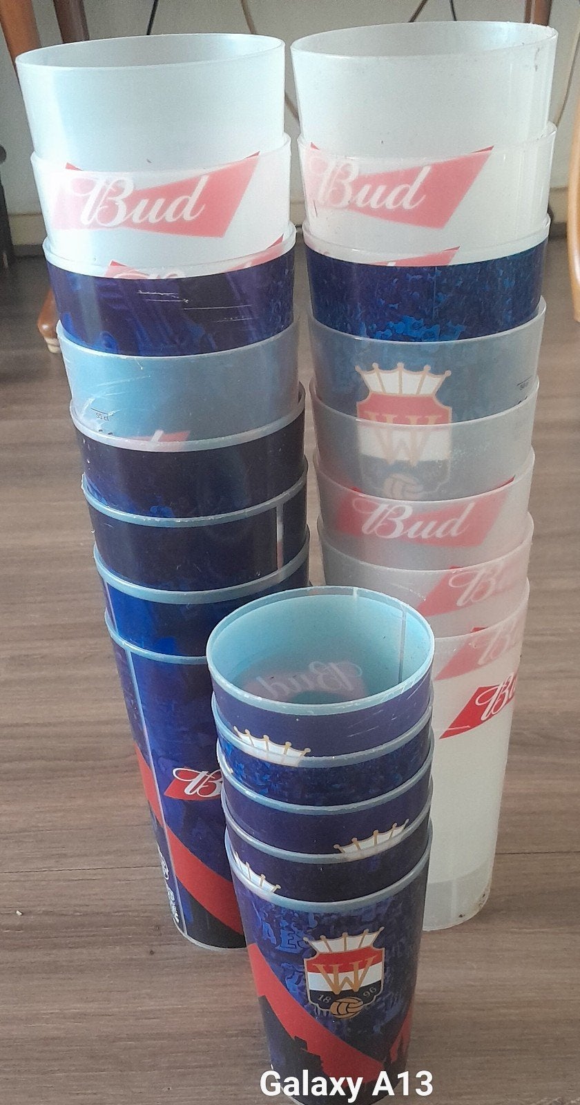 WILLEM 2 BIERGLAZEN STATIEGELD HELFT VD PRIJS!, Ophalen of Verzenden