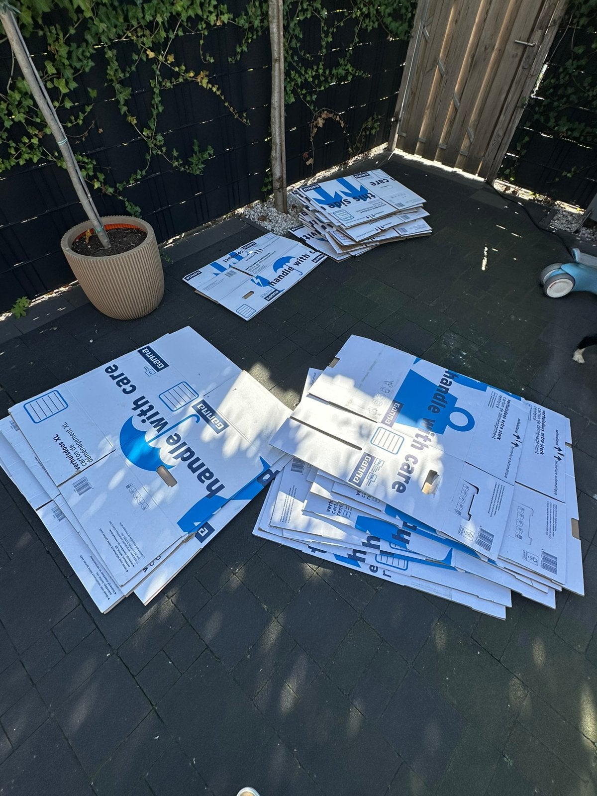 Verhuisdozen Gamma. 32 stuks verschillende maten, Ophalen