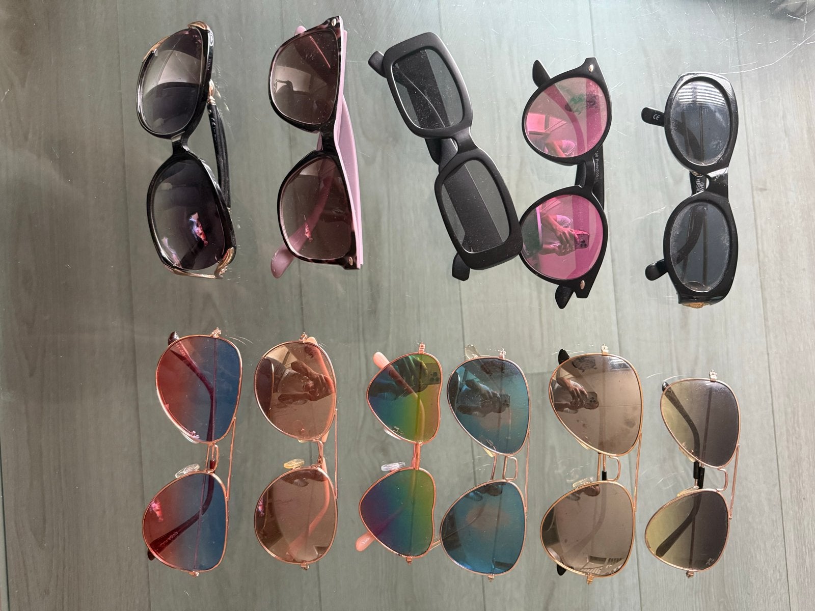 Diverse Zonnebrillen Collectie - Verschillende Stijlen, Overige merken, Gebruikt, Zonnebril, Overige kleuren