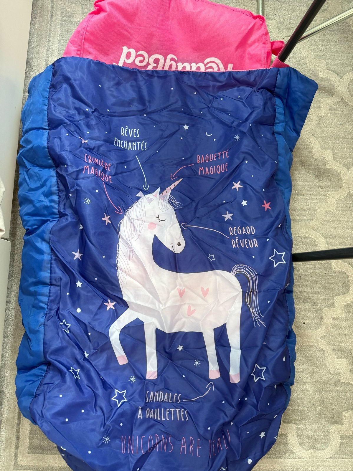 ReadyBed Eenhoorn Kinderluchtbed met Geïntegreerd Matras, Ophalen, Nieuw, Minder dan 140 cm, Matras
