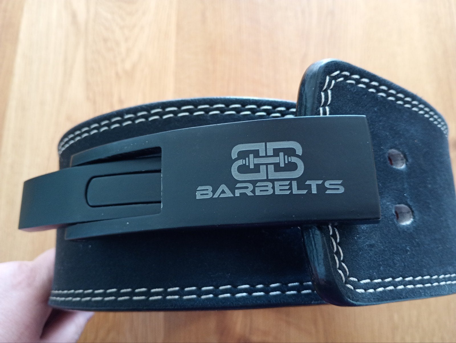 Barbelts powerlift riem maat S ZGAN, Sport en Fitness, Fitnessmaterialen, Ophalen
