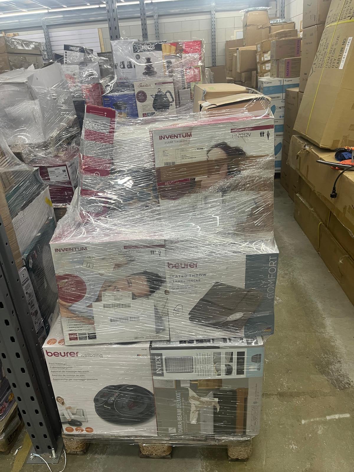 33 Pallets Huishoudelijke Artikelen – Grote Partij, Ophalen