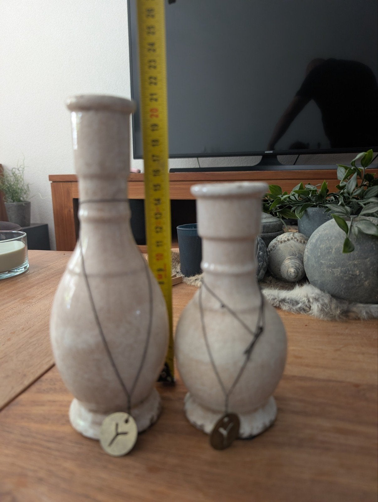 Brynxz  2 decoratieve vazen met hanger, Ophalen of Verzenden