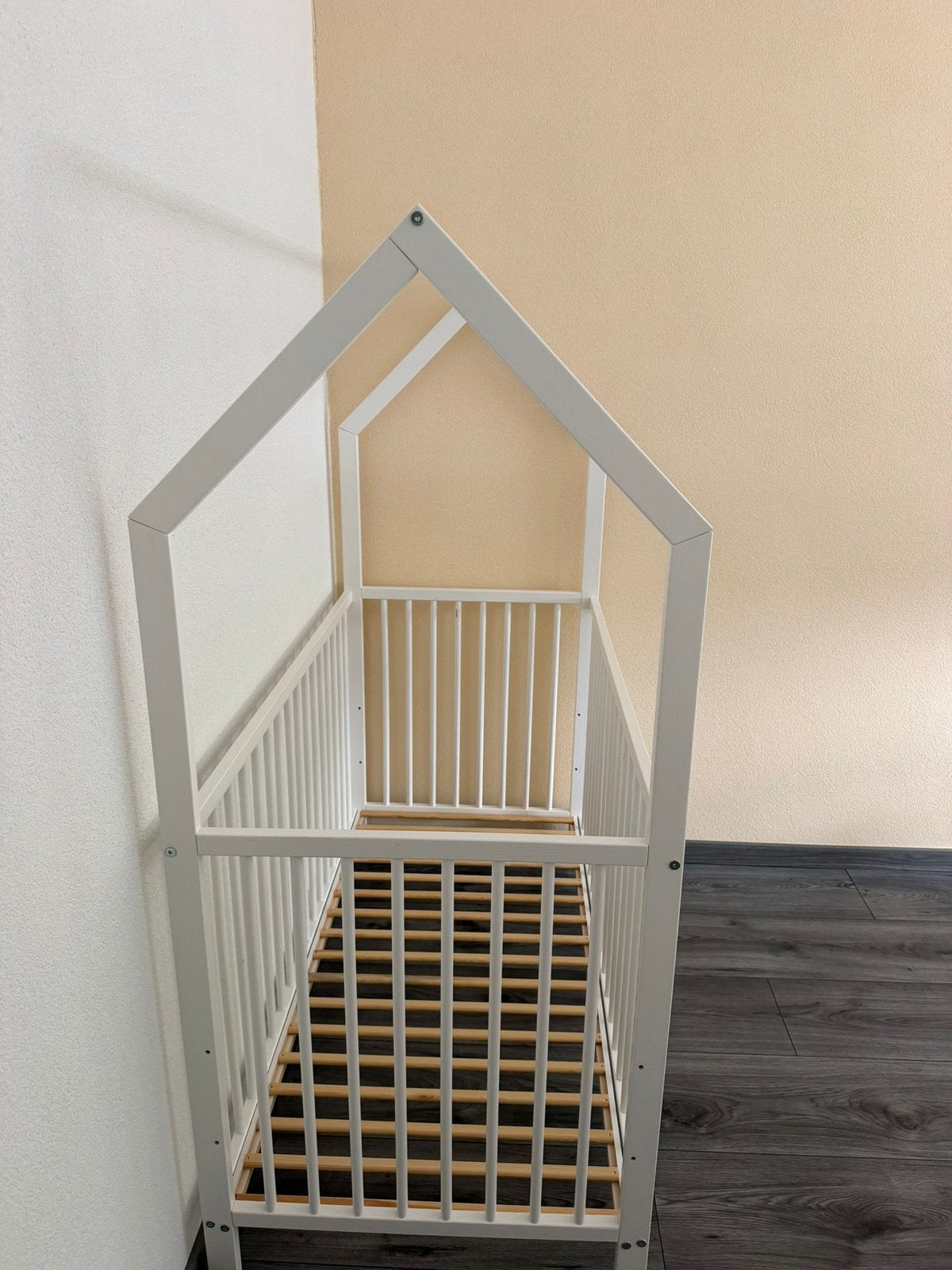 Mooie bed met matras, Ophalen, 85 tot 100 cm, Zo goed als nieuw, Matras