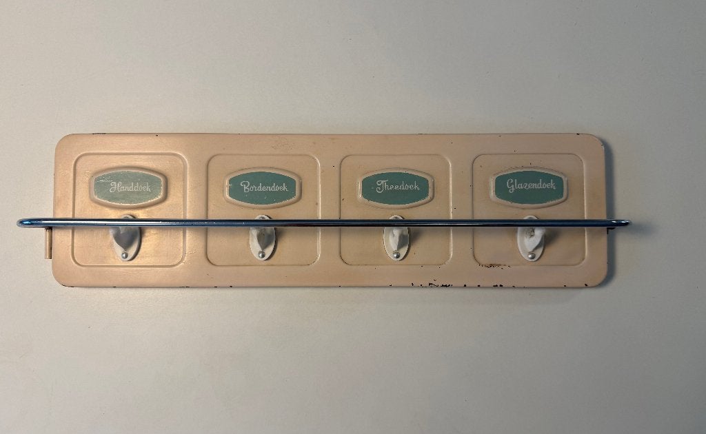 Vintage Brabantia handdoekenrek / keukendoekenrek – jaren 60, Ophalen of Verzenden, Huis en Inrichting