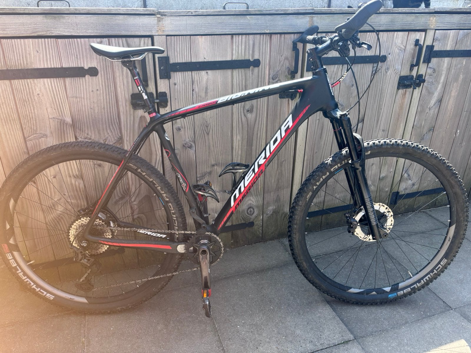 Merida big nine carbon xt opgehouwd.framemaat 23” (58cm), Ophalen