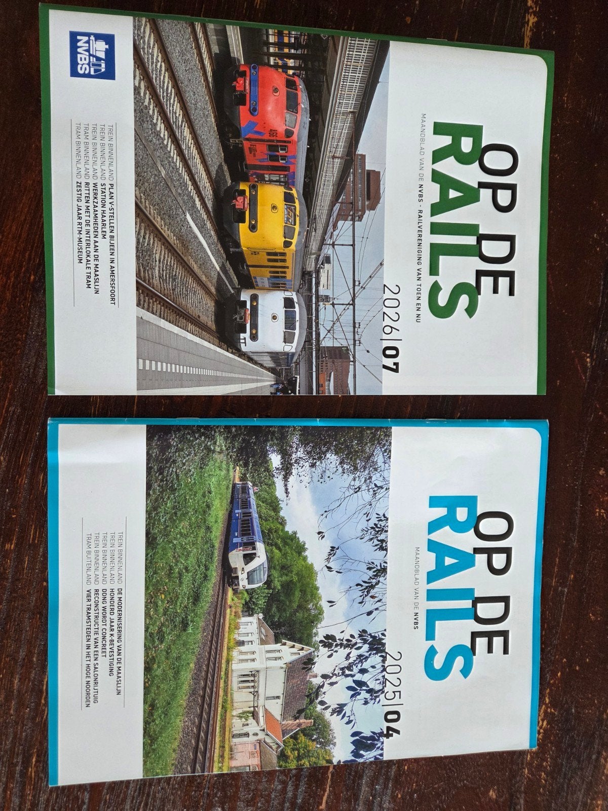 Op de Rails - Maandbladen 2025 en 2026, Ophalen of Verzenden, Zo goed als nieuw, Overige typen