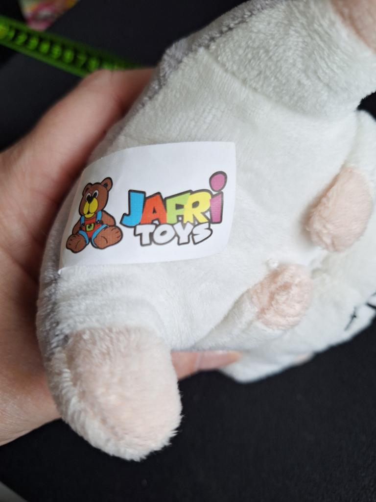 Grijze hamster knuffel, Jafri toys, Overige merken, Overige karakters, Overige typen