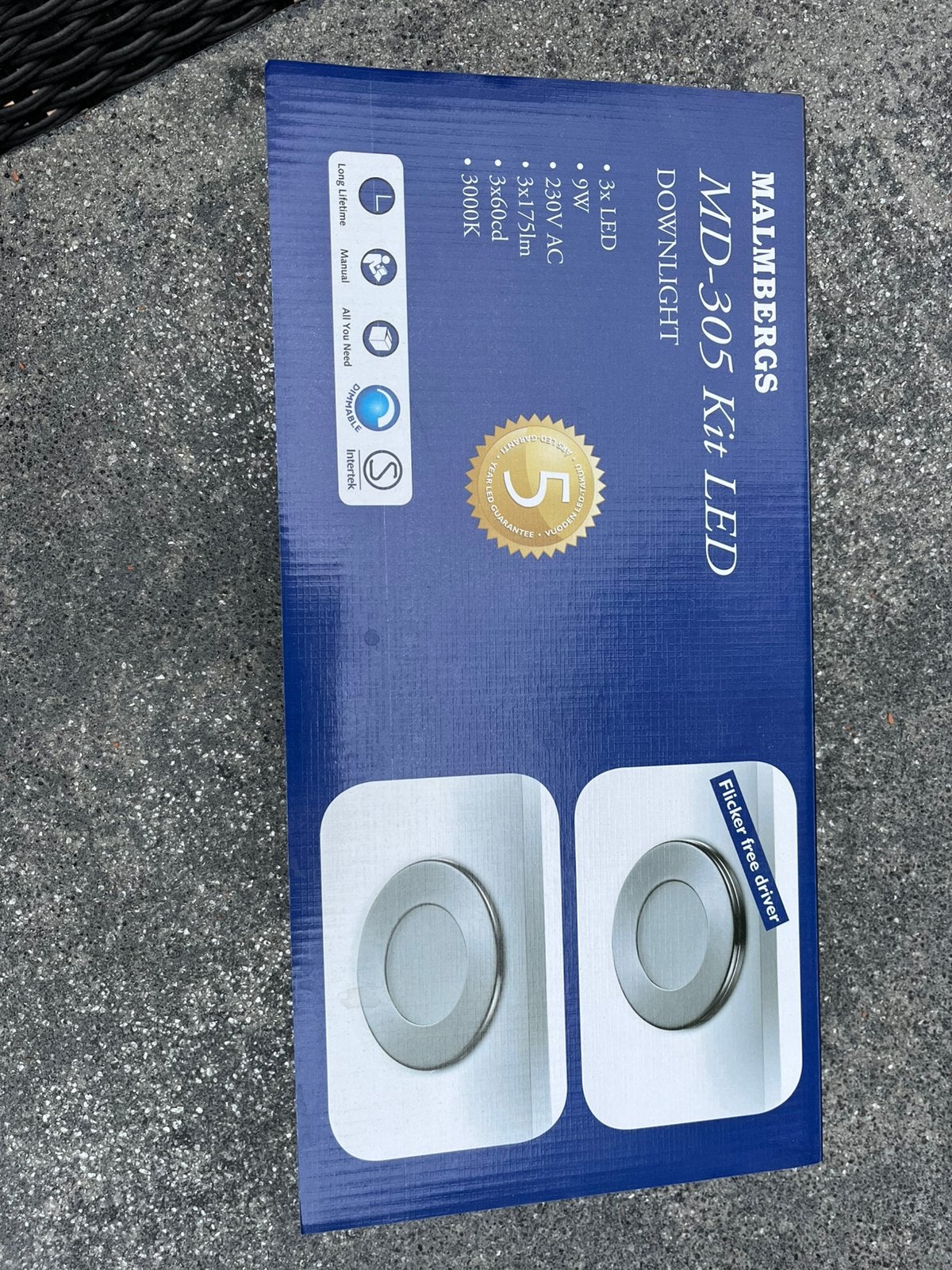 Zeer mooue platte led verlichting te koop, Ophalen of Verzenden, Zo goed als nieuw