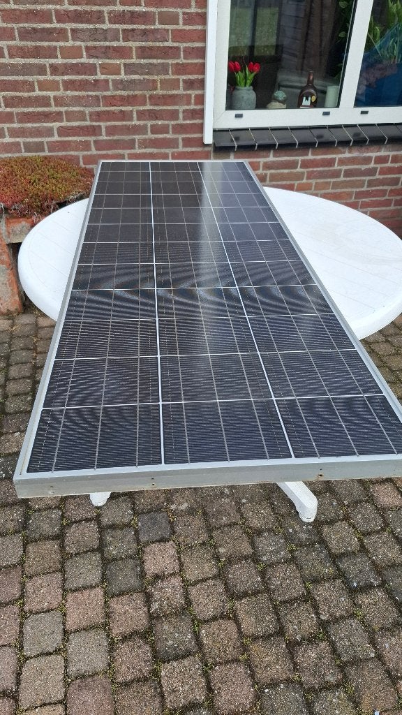 Zonnepaneel 100 watt voor camper of boot, Ophalen, Gebruikt