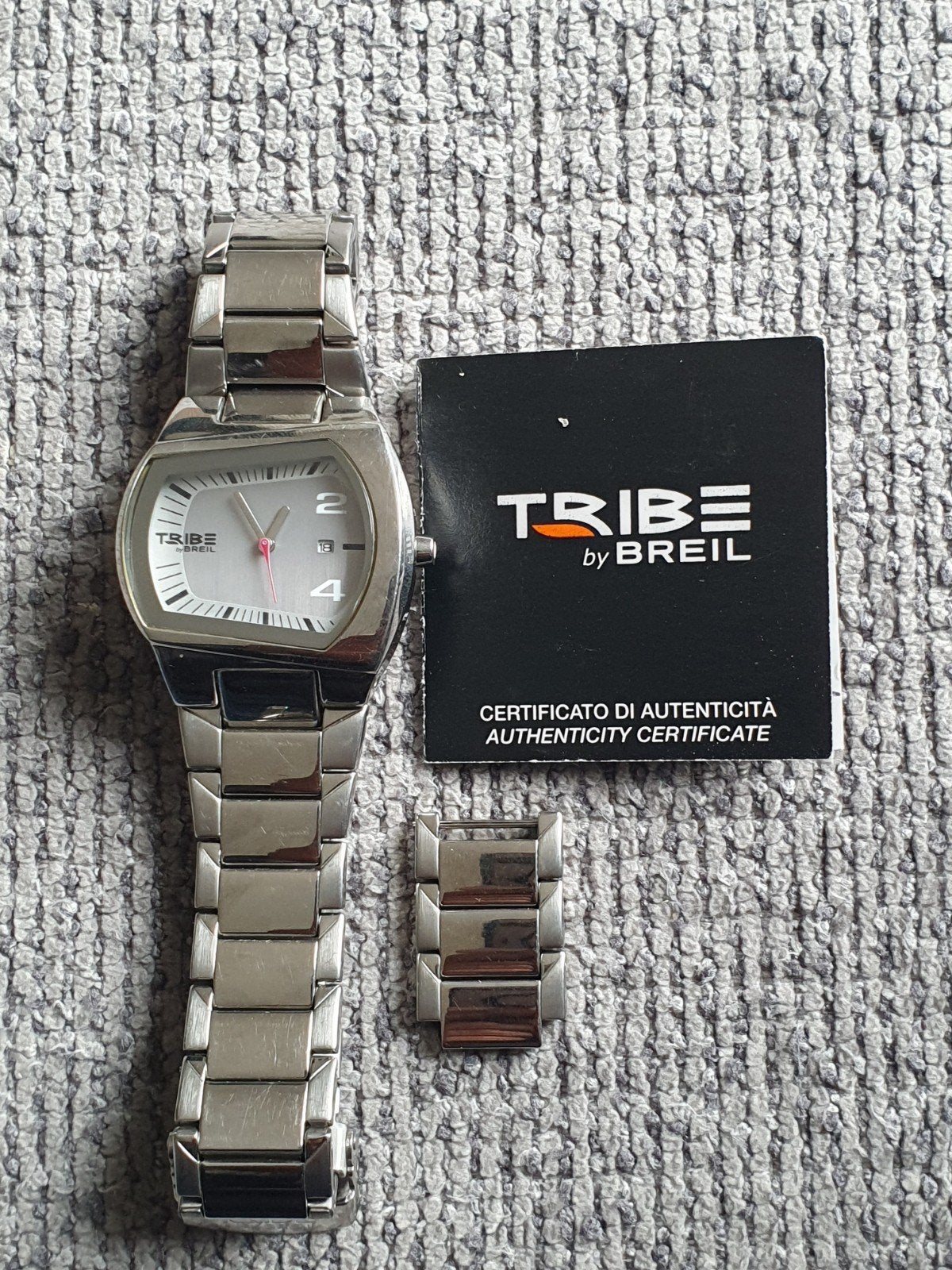 Breil Tribe TW0226, Sieraden, Tassen en Uiterlijk, Horloges | Dames, Staal, Staal, Polshorloge, Ophalen of Verzenden