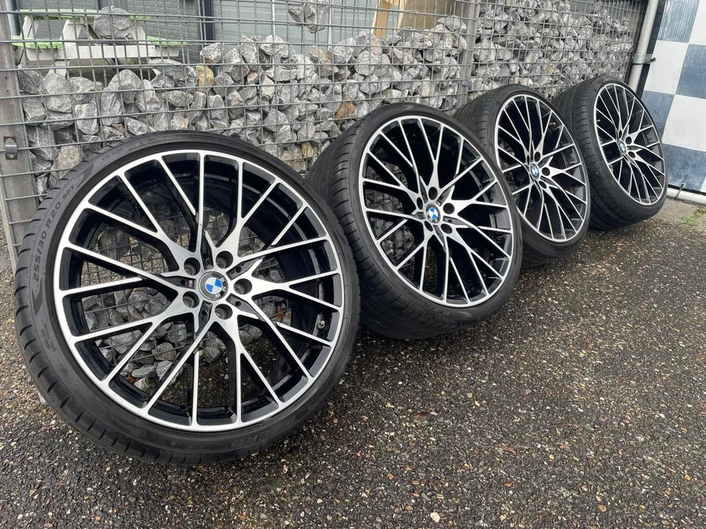 20” BMW G20 G21 3 serie 5x112 M795 sport performance G22, Gebruikt, 255 mm, Banden en Velgen, Ophalen of Verzenden