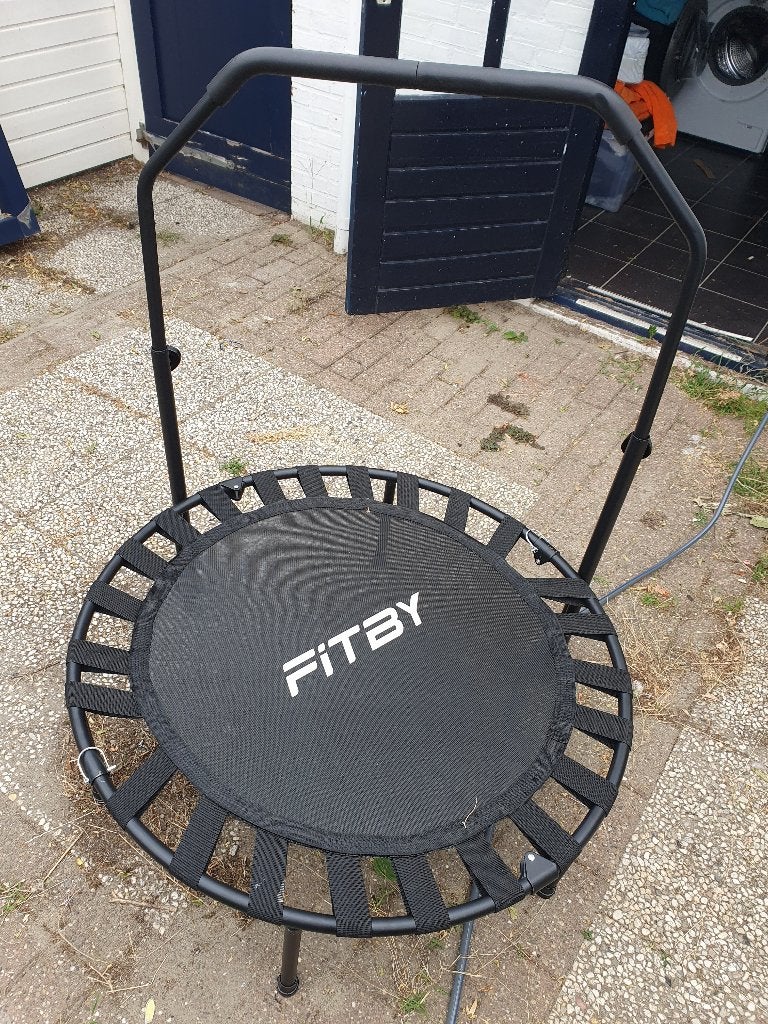 Fitby Fitness Trampoline 102 cm • opvouwbaar • mini, Ophalen of Verzenden, Zo goed als nieuw