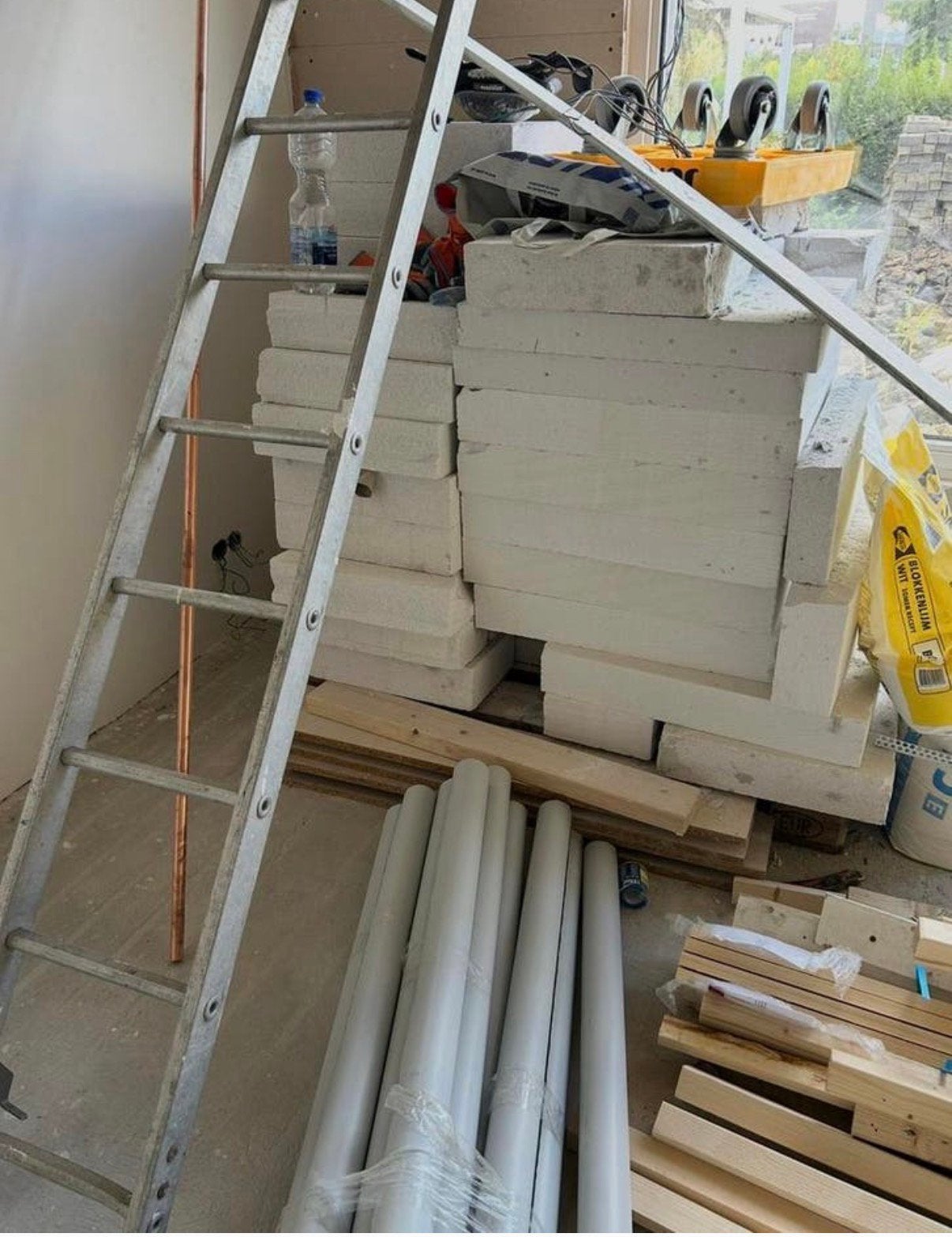 Cellenbetonblok G4/550 600x400x100 mm, Doe-het-zelf en Verbouw, Metselstenen, Ophalen, Nieuw, Bakstenen