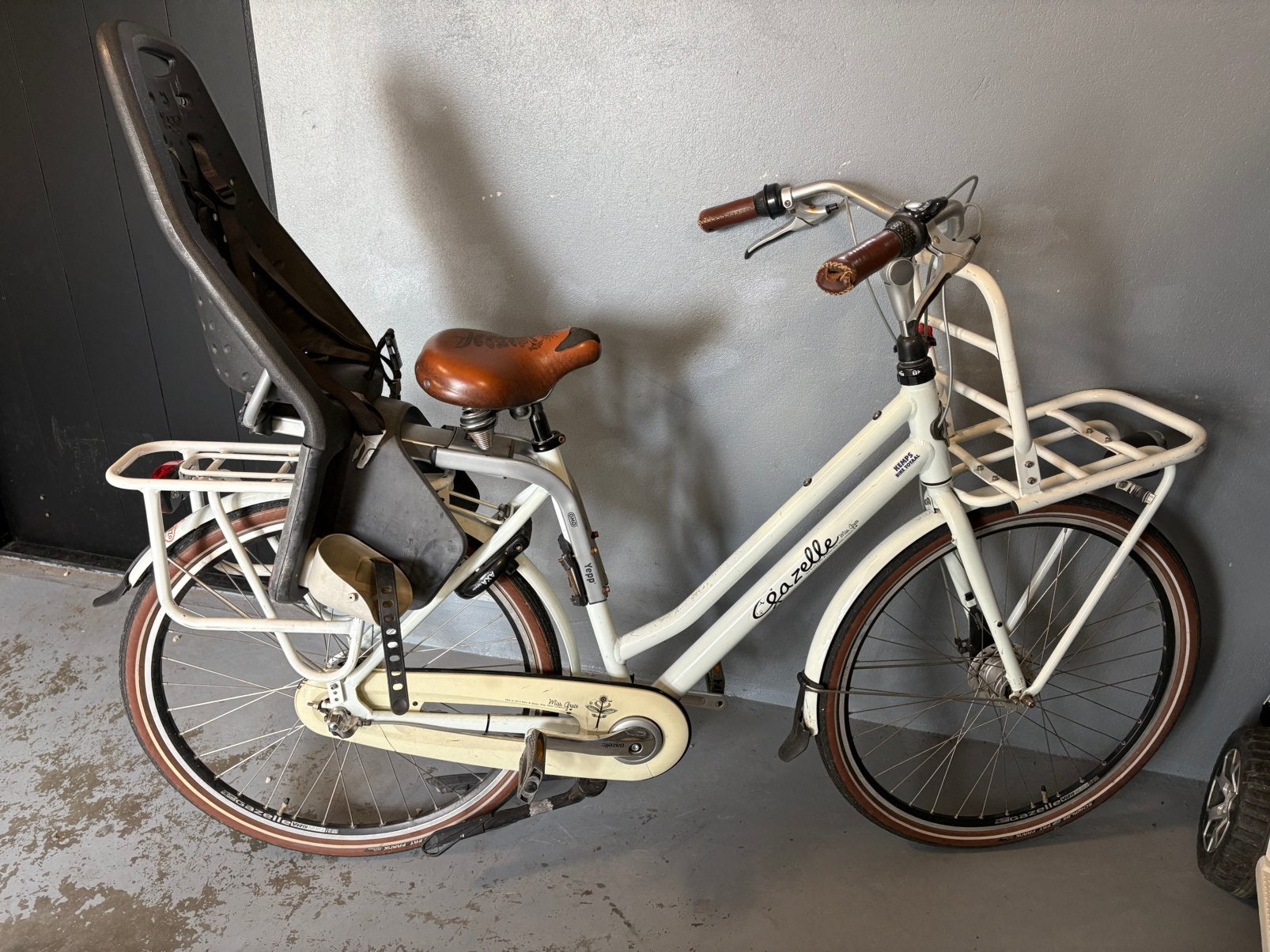 Fiets gazelle 54cm, Fietsen en Brommers, Fietsen | Dames | Damesfietsen, 53 tot 56 cm, Ophalen, Gebruikt, Gazelle