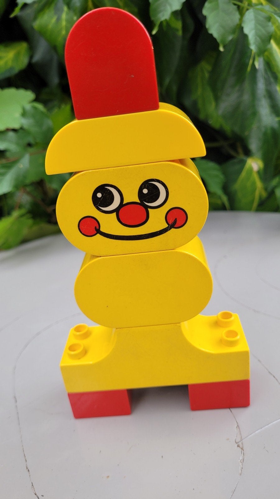 Duplo clown figuur -, Ophalen of Verzenden, Zo goed als nieuw, Duplo
