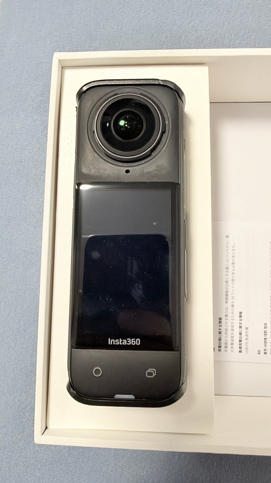 Insta360 X4 8K - Zo goed als nieuw, half jaar oud, Ophalen of Verzenden, Zo goed als nieuw, Camera, Overige merken