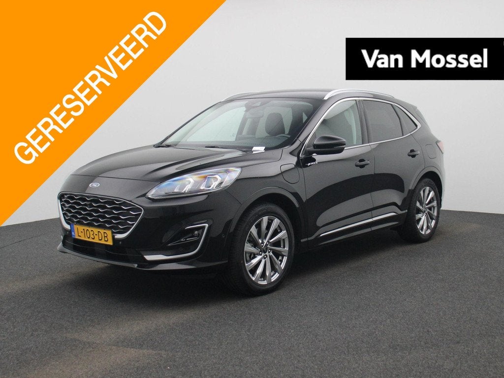 Ford Kuga 2.5 PHEV Vignale | Stoelverwarming Voor + Achter E, Auto's, Ford, Bedrijf, Te koop, Kuga, ABS, Adaptieve lichten, Airbags