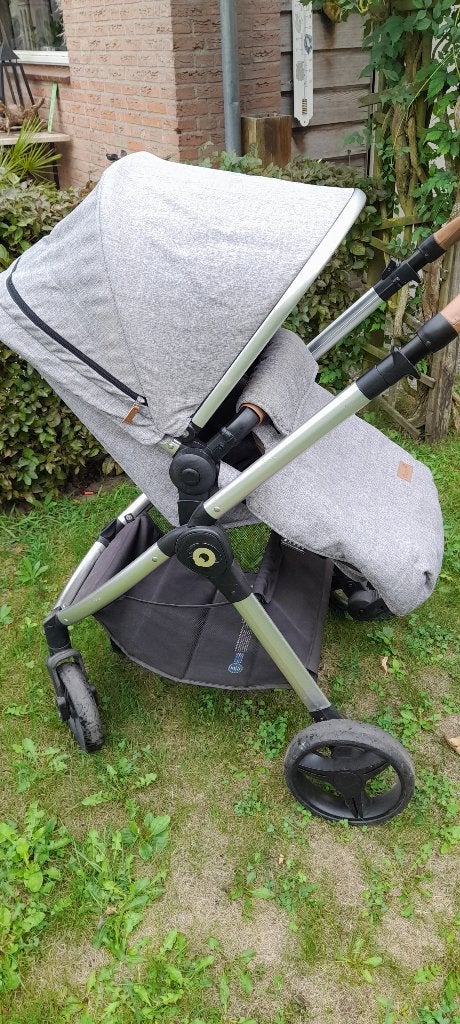 Wandelwagen -Qute-, Gebruikt, Kinderwagen, Overige merken, Verstelbare duwstang