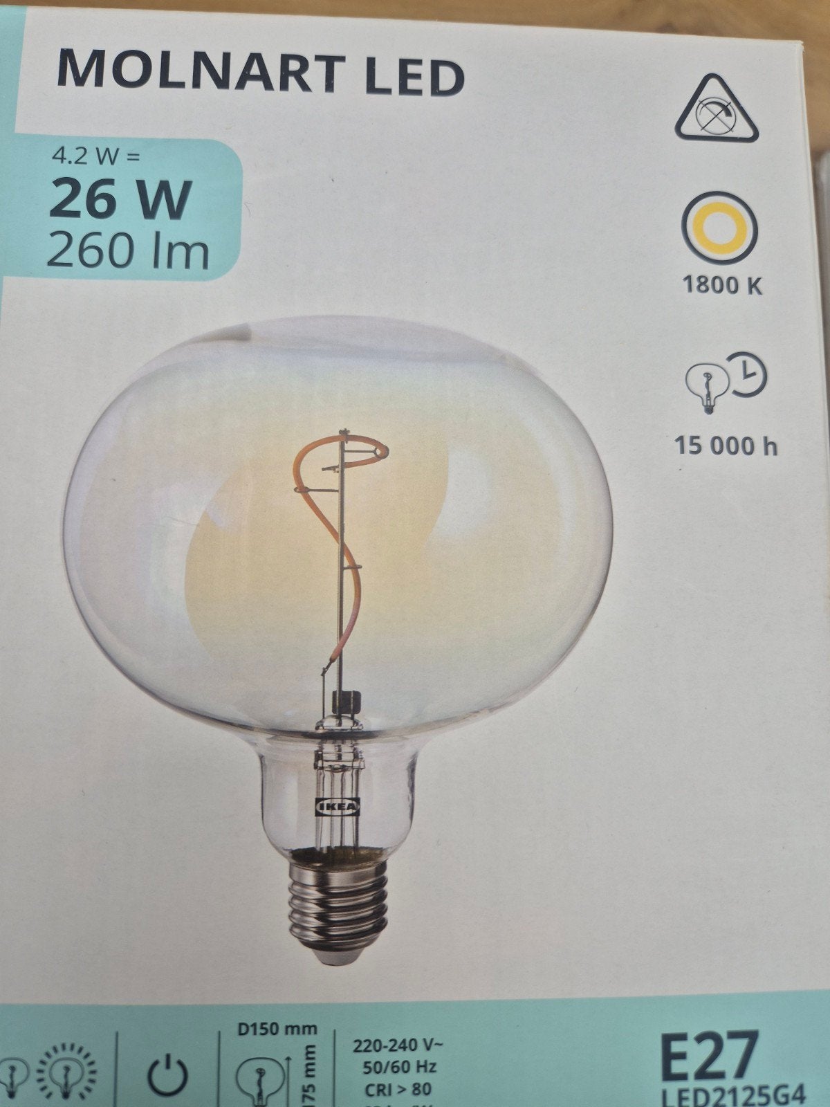 Lamp 26w, Huis en Inrichting, Lampen | Losse lampen, Ophalen, Led-lamp, Nieuw, E27 (groot)