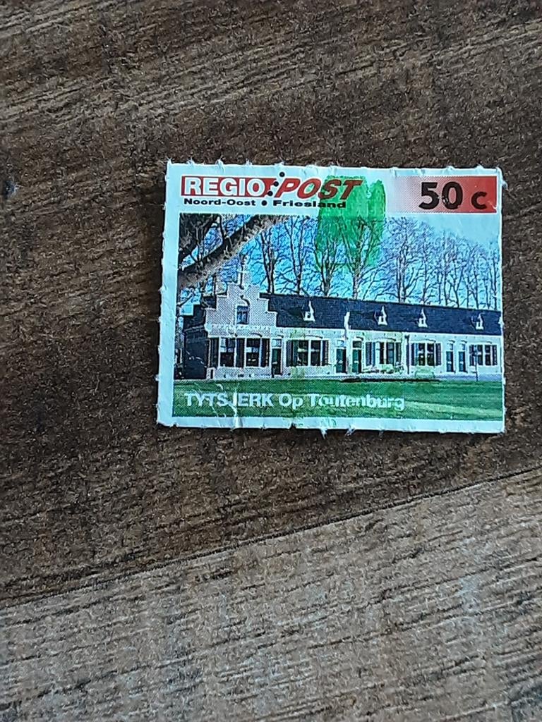 Regiopost. Tytsjerk Toutenburg ( gest), Postzegels en Munten, Postzegels | Nederland, Ophalen of Verzenden