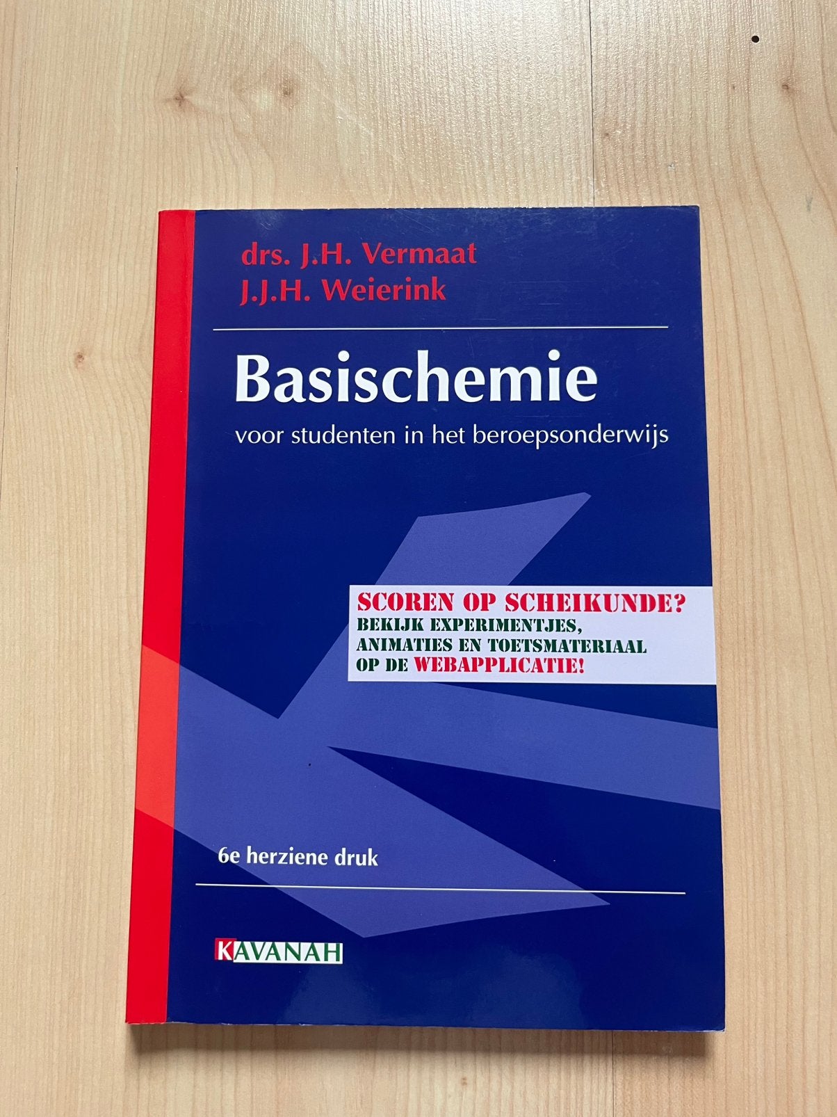J.H. Vermaat - Basischemie, Ophalen of Verzenden, Zo goed als nieuw, HBO, J.H. Vermaat; J.J.H. Weierink