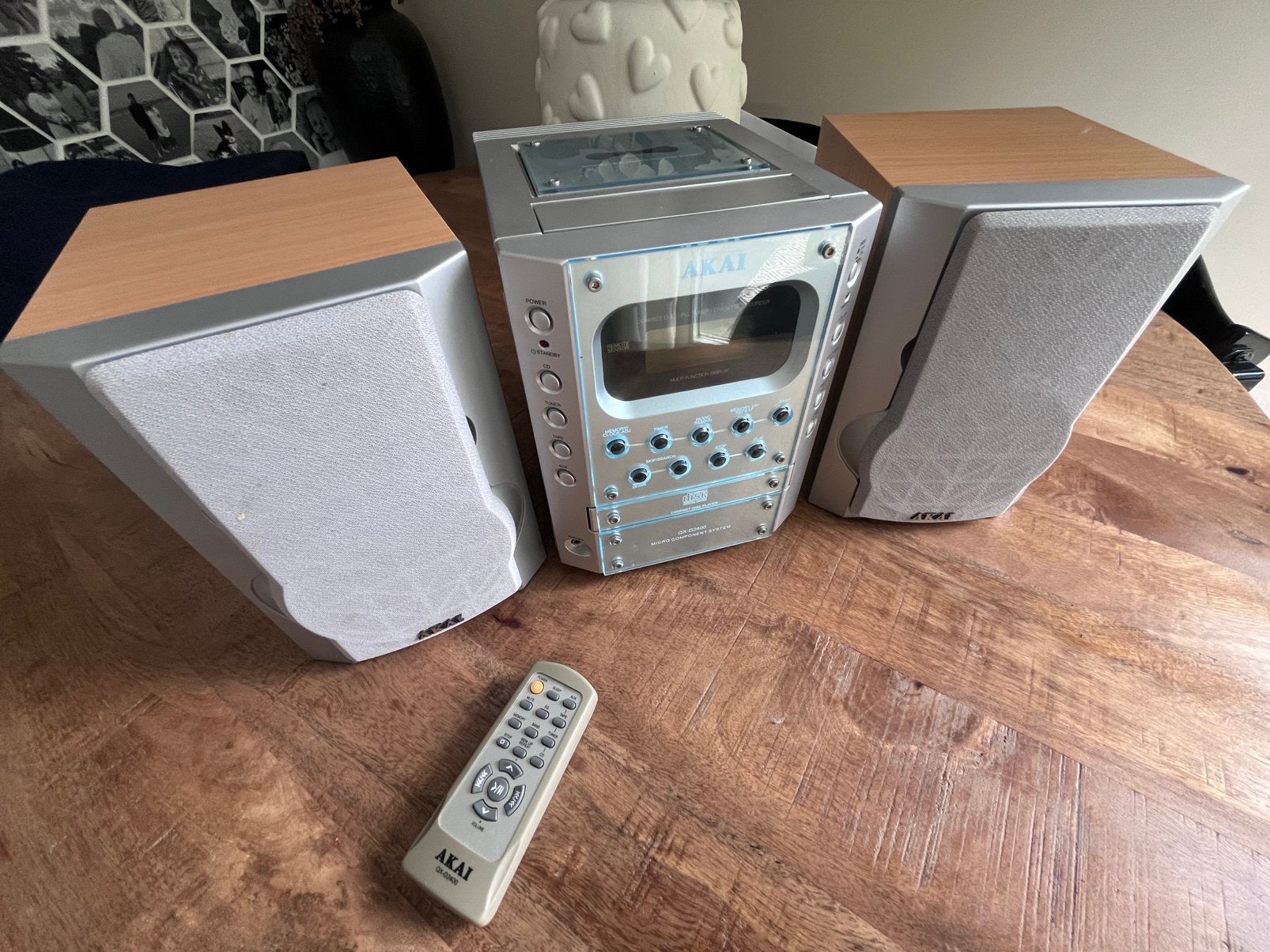 Vintage Akai micro component systeem, Ophalen of Verzenden, Gebruikt