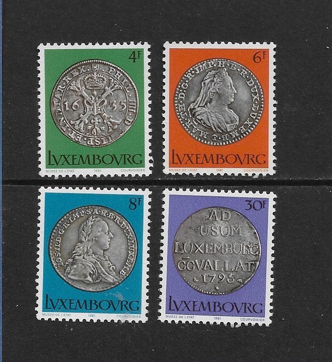 Postzegels  Luxemburg    1025/1028  PF, Ophalen of Verzenden, Luxemburg, Postfris