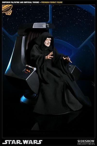 Sideshow Emperor Palpatine on Throne Ex. Premium Format 1:4, Verzamelen, Star Wars, Ophalen