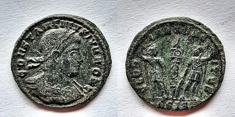 Romeinse munt Constantius S3987, Verzenden, Overige landen