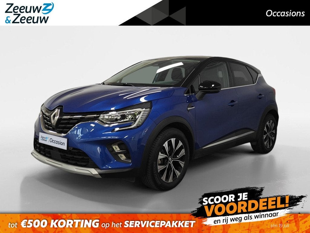 Renault Captur 1.6 E-Tech plug-in hybrid 160 techno AUTOMAAT, Auto's, Renault, Bedrijf, Te koop, Captur, ABS, Achteruitrijcamera