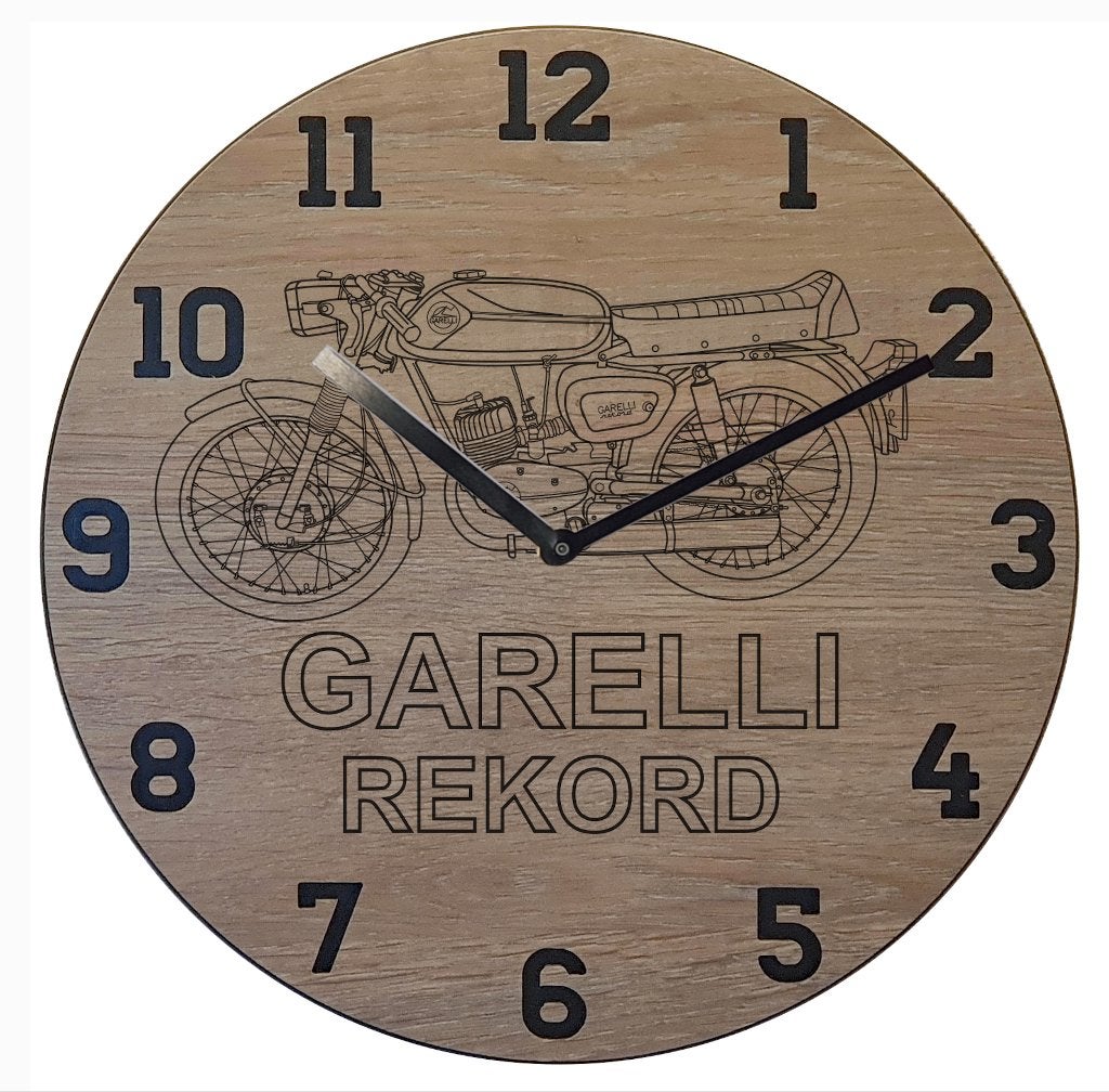 Garelli Record - Thema klok, Ophalen of Verzenden, Nieuw, Wandklok