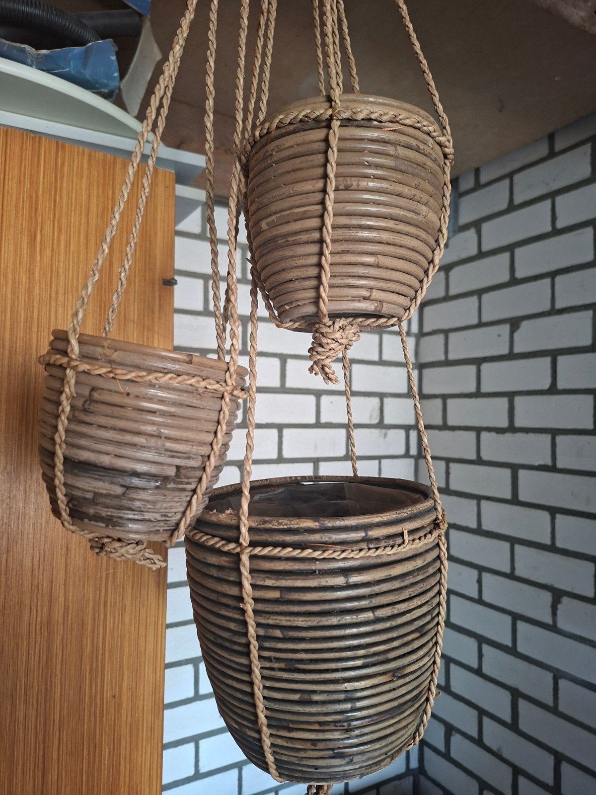 3 bloempotten hangers, Ophalen, Halfschaduw, Minder dan 100 cm