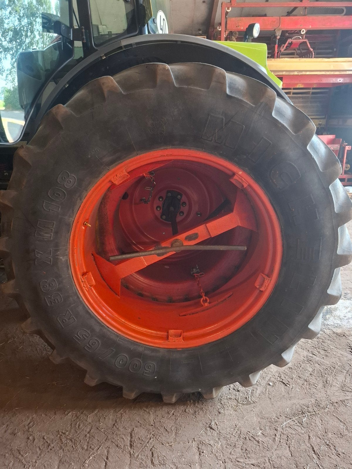 Michelin dubbellucht 600 65 x 38, Ophalen