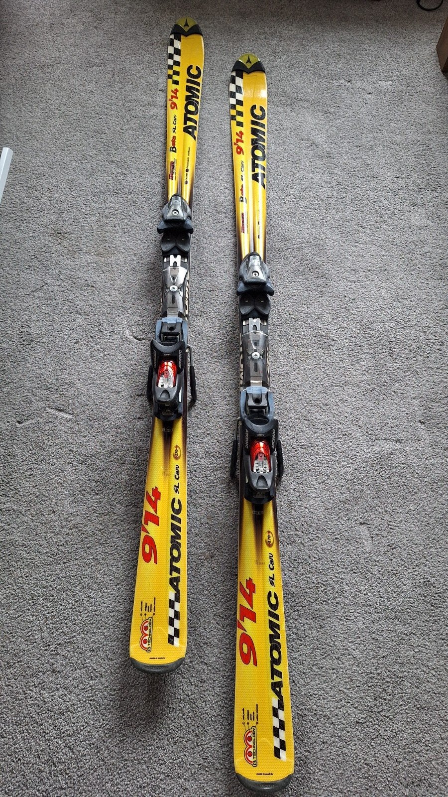 Atomic 914 SL Carv ski's - 170 cm, Ophalen, 160 tot 180 cm, Gebruikt, Carve