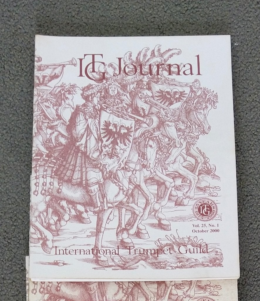 6x International Trumpet Guild - gratis, Muziek en Instrumenten, Blaasinstrumenten | Trompetten, Ophalen of Verzenden, Gebruikt