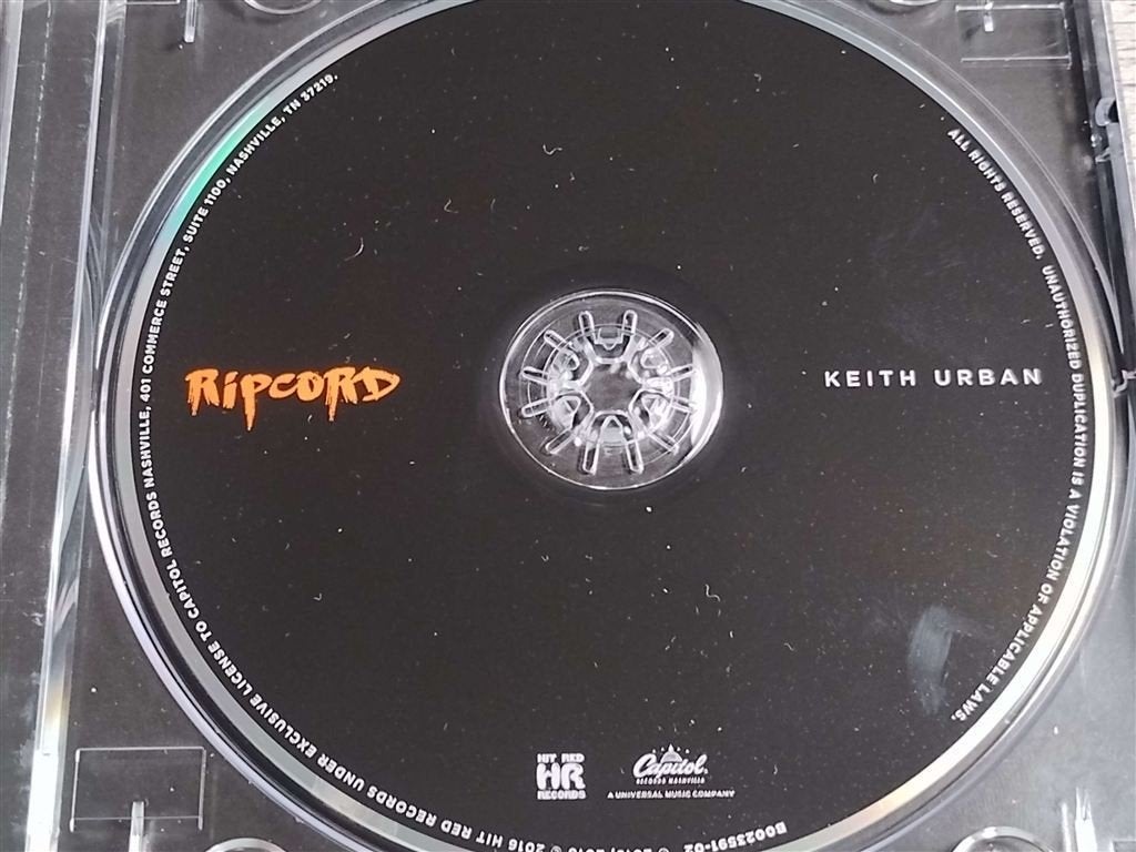 Keith Urban - Ripcord, Ophalen of Verzenden, Zo goed als nieuw