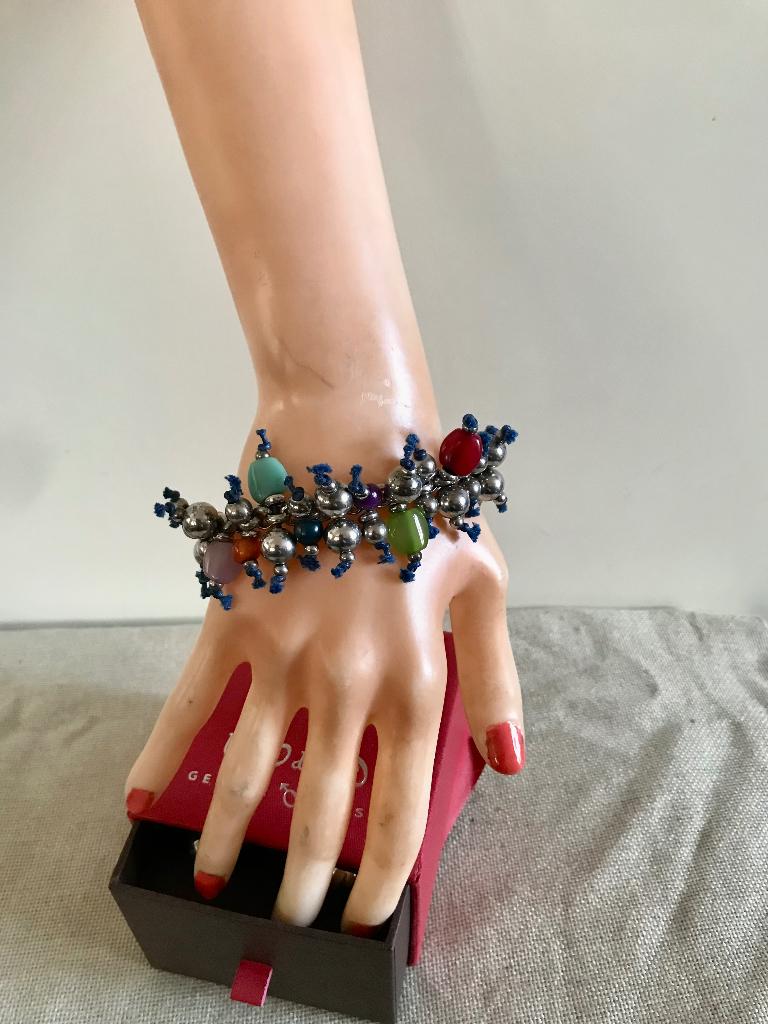 Uno de 50 armband (52) met veel kralen, Sieraden, Tassen en Uiterlijk, Armbanden, Overige materialen, Nieuw, Ophalen of Verzenden