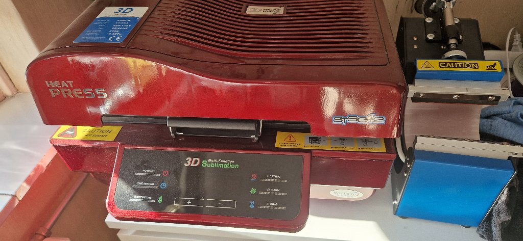 vacuum 3D sublimatie oven, Ophalen, Gebruikt, Overige thema's, Kunststof