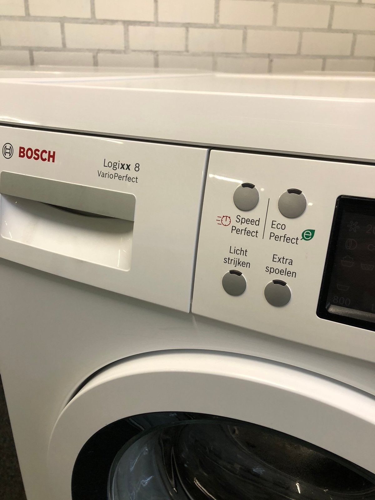 Foto 8 van €229 A+++ 8kg wasmachine Bosch Logixx8 MET GARANTIE