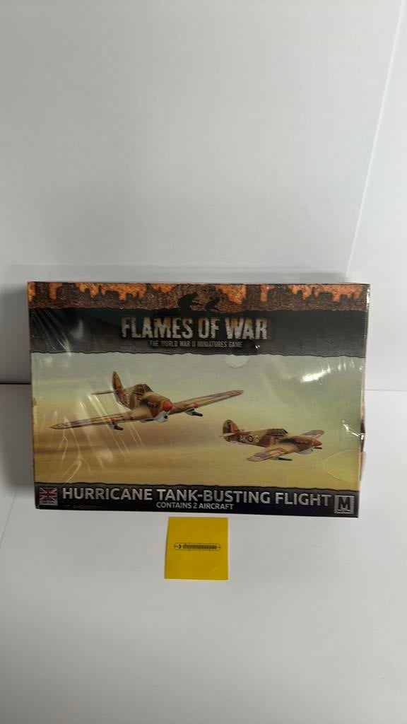 Nieuw! Flames of War | BBX40 | Hurricane flight M, Ophalen of Verzenden, Nieuw, Historisch