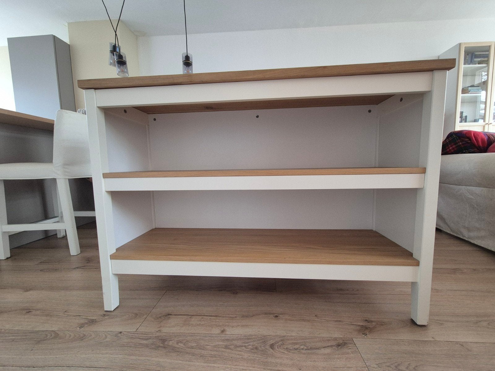 IKEA keukeneiland, Ophalen