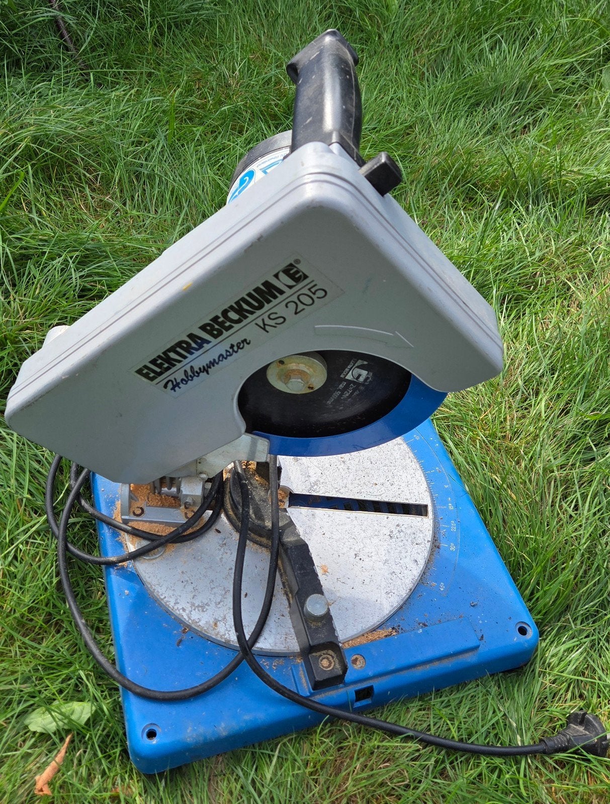 Elektra Beckum Hobbymaster KS 205 Afkortzaag, Doe-het-zelf en Verbouw, Ophalen, Elektra Beckum, Gebruikt, Afkortzaag