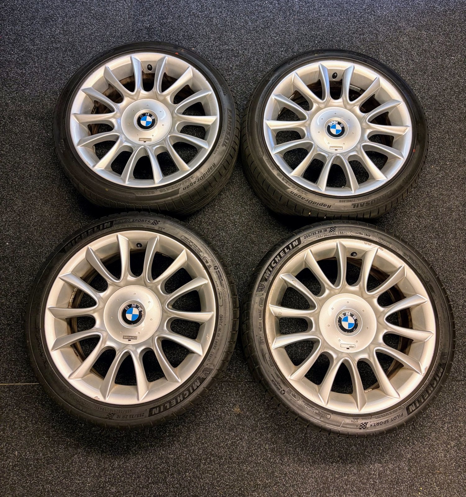 Originele BMW Style 152 individual 18 inch breedset, Auto-onderdelen, Banden en Velgen, Ophalen, 18 inch, Gebruikt, Velg(en)