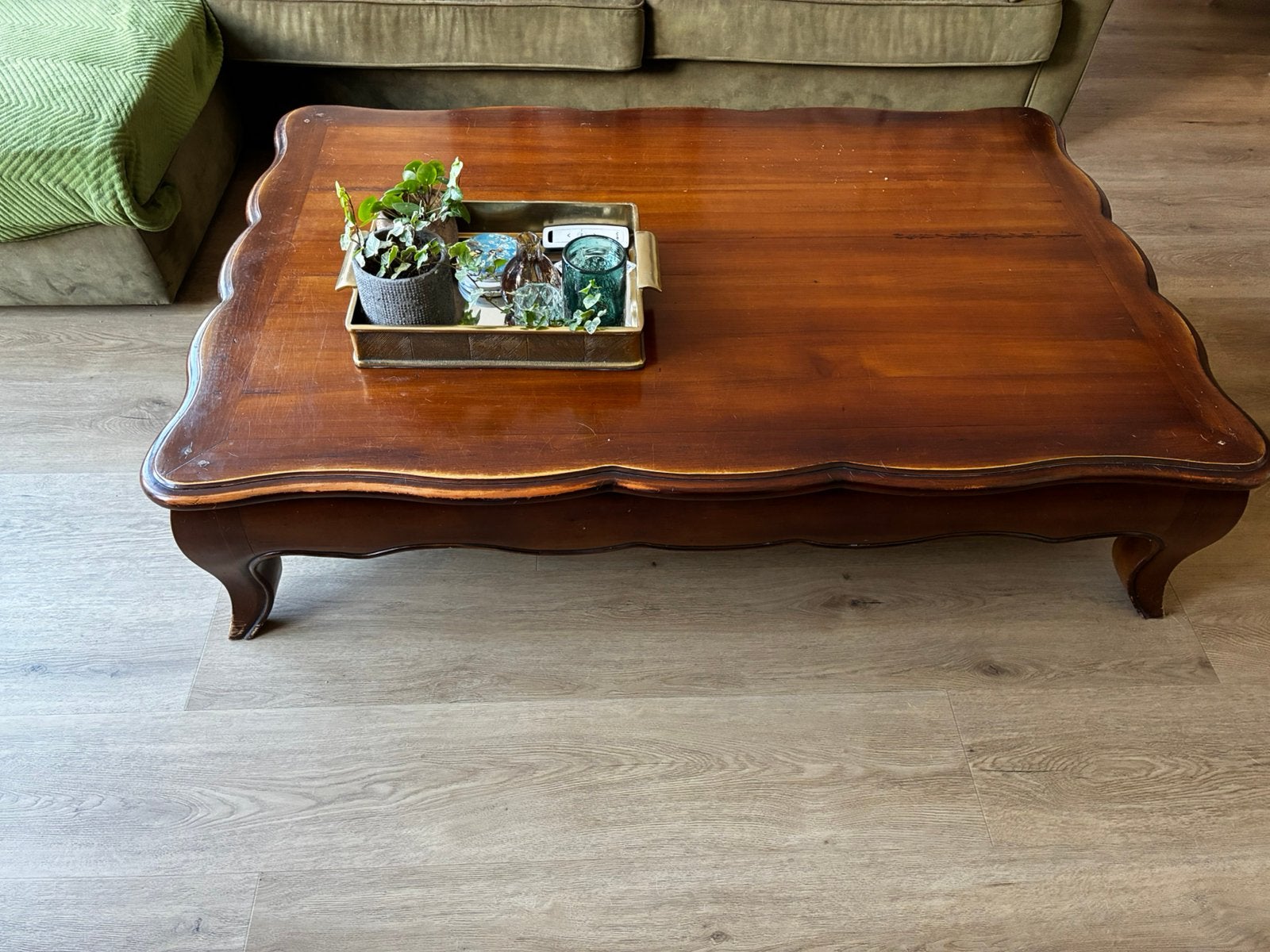 Salontafel kersenhout, Antiek en Kunst, Antiek | Meubels | Tafels, Ophalen