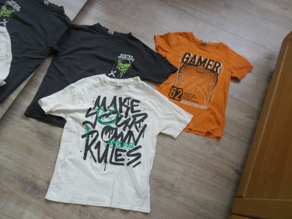 3 stuks z.g.a.n. jongens shirts Maat 146-152, Chapter Young, Ophalen of Verzenden, Zo goed als nieuw, Shirt of Longsleeve