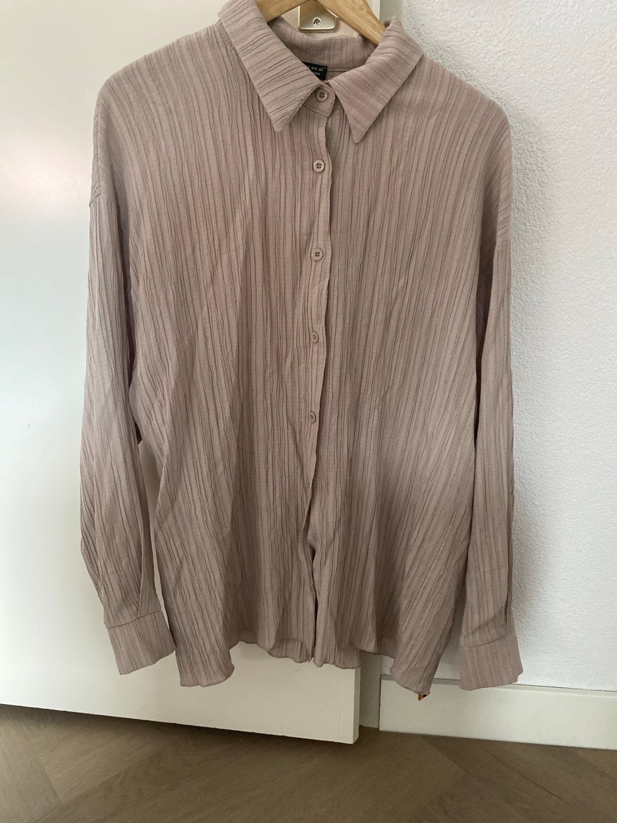 Mooie set: blouse en broek, maat 38 (valt als 44), Ophalen of Verzenden, Zo goed als nieuw, Maat 42/44 (L)